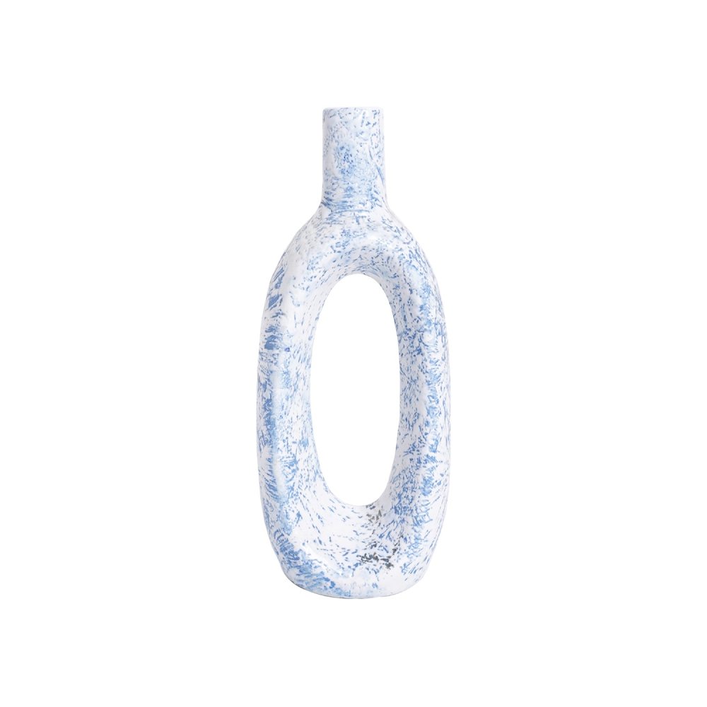 Unique Cylindrical Glass Vase for Home