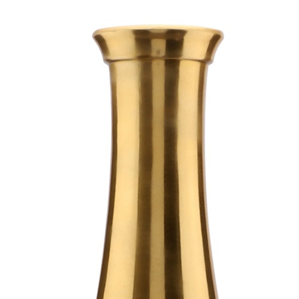 Black and Gold Champagne small  Bottle Vase