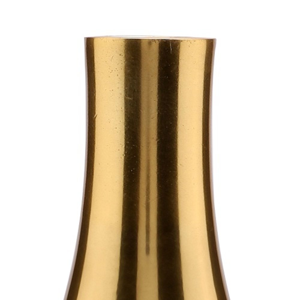 Black and Gold Champagne small  Bottle Vase