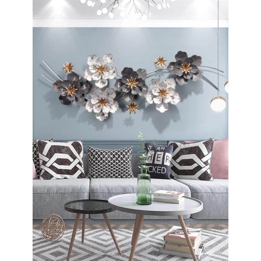 Black and White Metal Wall Arts