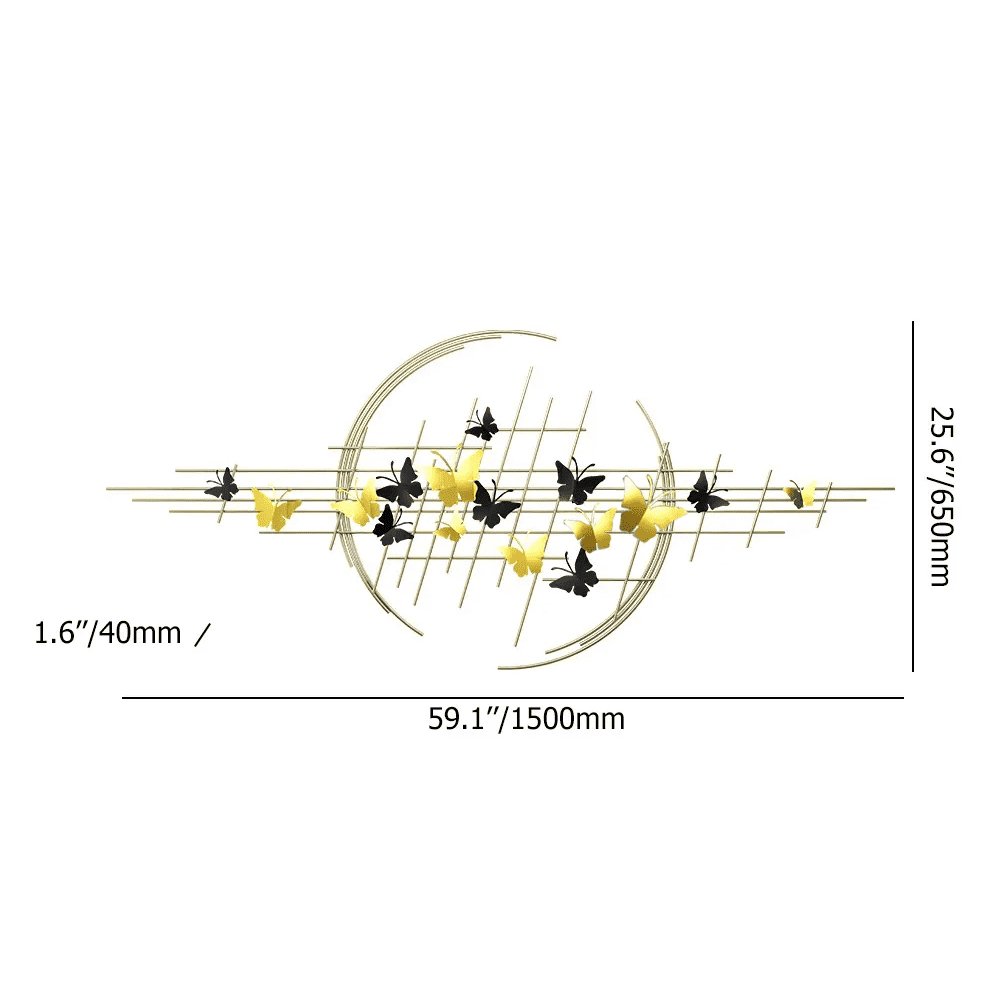 Butterfly Metal Wall Decor