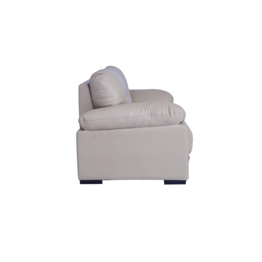 Montario Leatherette 2 Seater Sofa in Beige Colour image