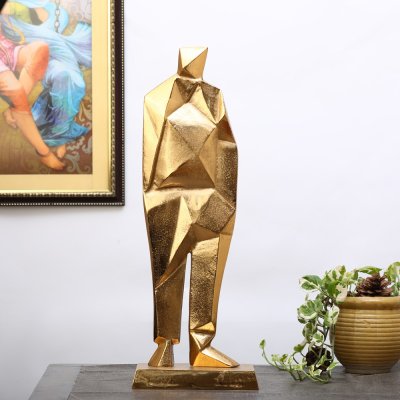 Ethan - The Dreamer Sculpture Gold