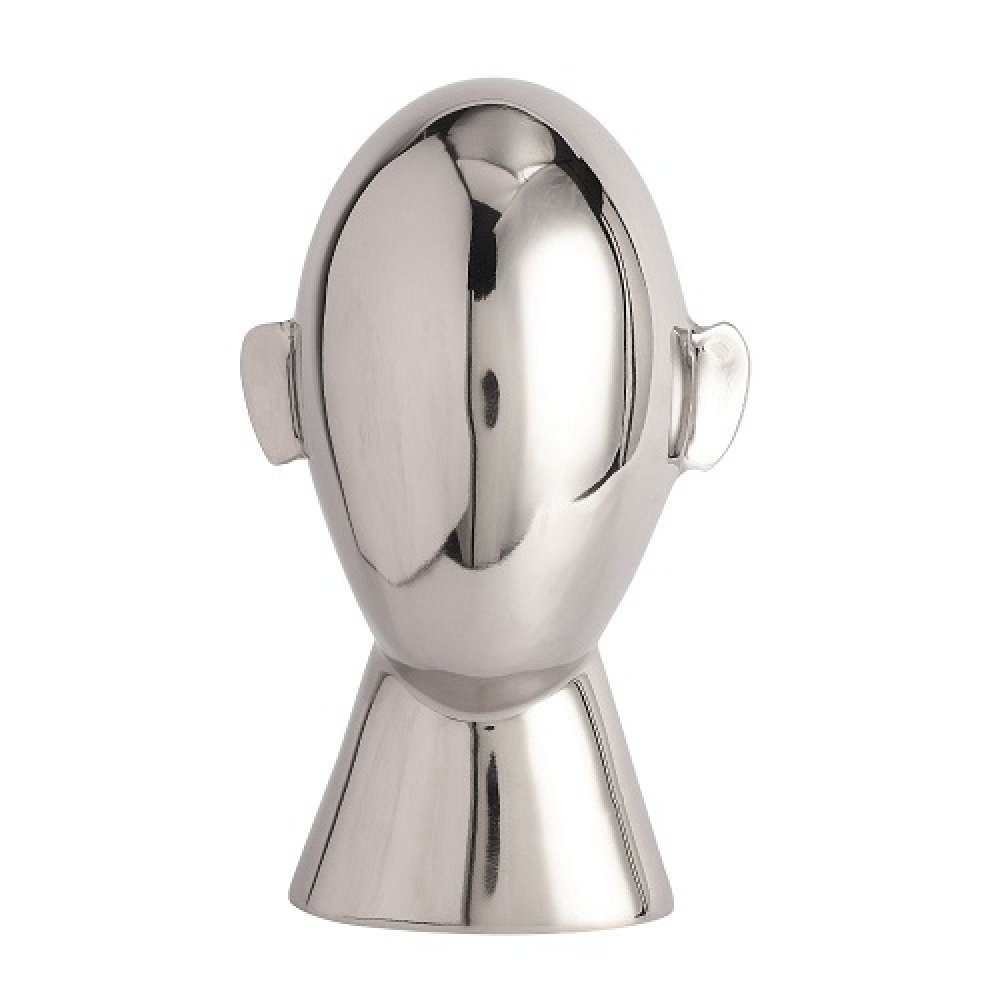 Abstract Head Decorative Silver image