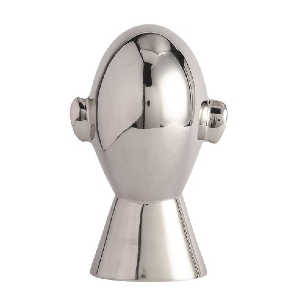 Abstract Head Decorative Silver image