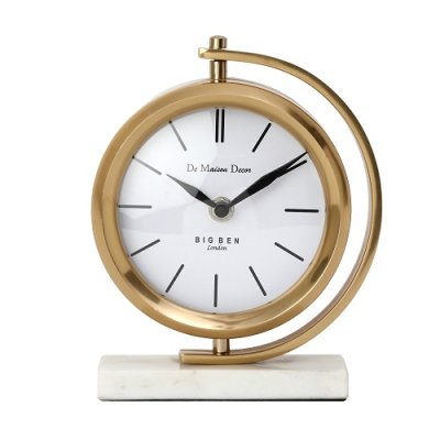 Marbellic Gold clock Table Clock image