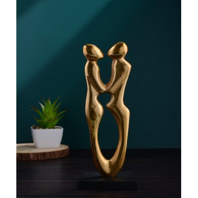 Couple Statue Gold