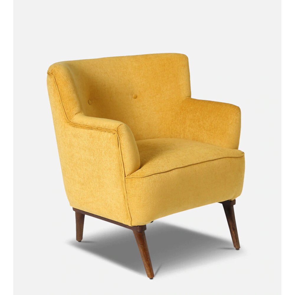 Carlito Lounge Chair in Yellow Color image