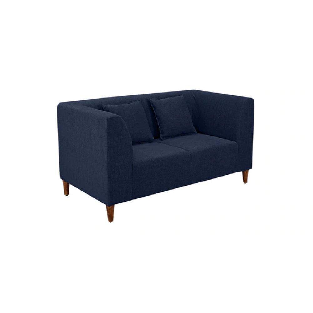 Armando Fabric 2 Seater Sofa In Navy Blue Color image