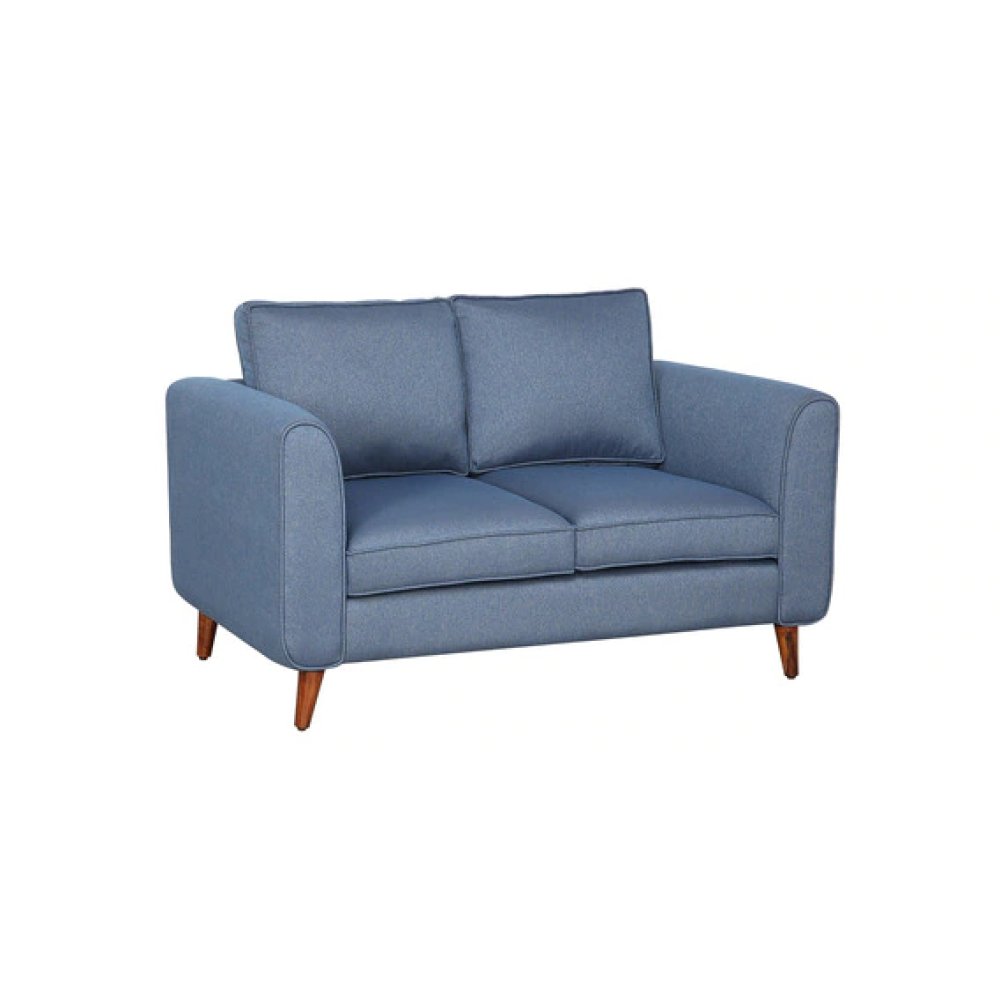 Valerie Fabric 2 Seater Sofa In Blue Color image