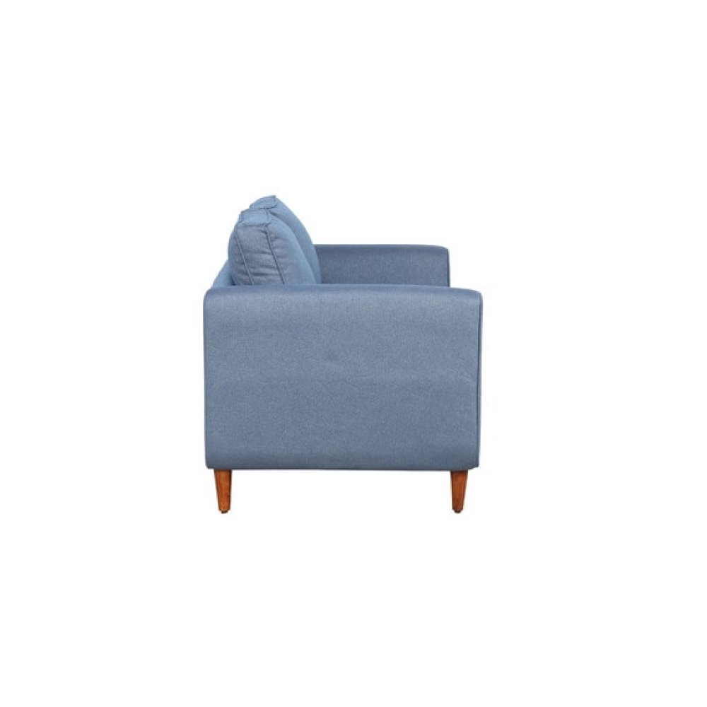 Valerie Fabric 2 Seater Sofa In Blue Color image