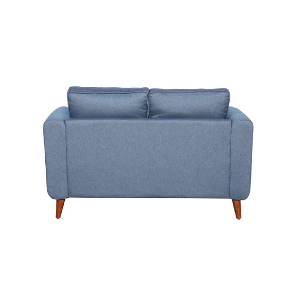 Valerie Fabric 2 Seater Sofa In Blue Color image