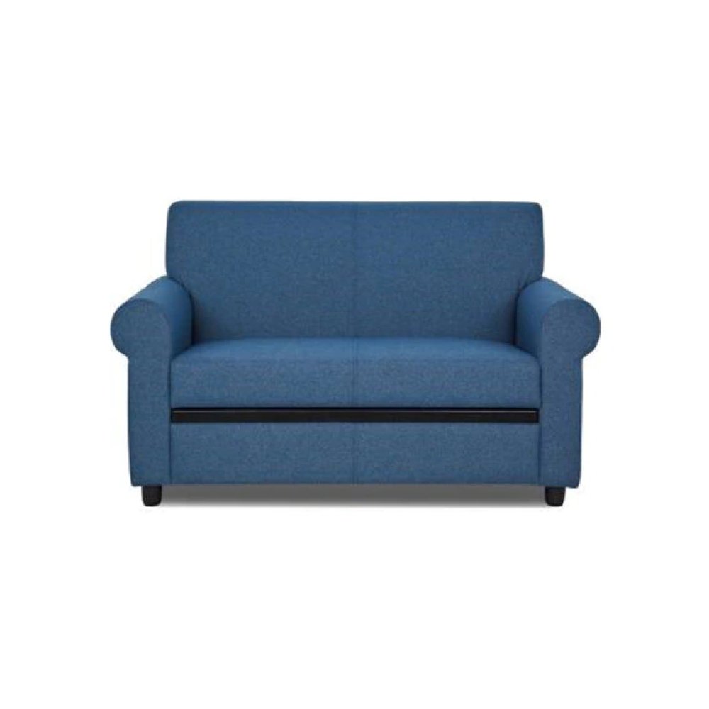 Elias Fabric 2 Seater Sofa in Blue Color image