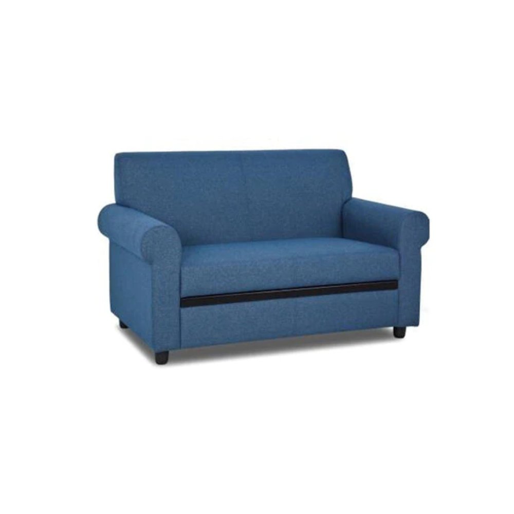 Elias Fabric 2 Seater Sofa in Blue Color image