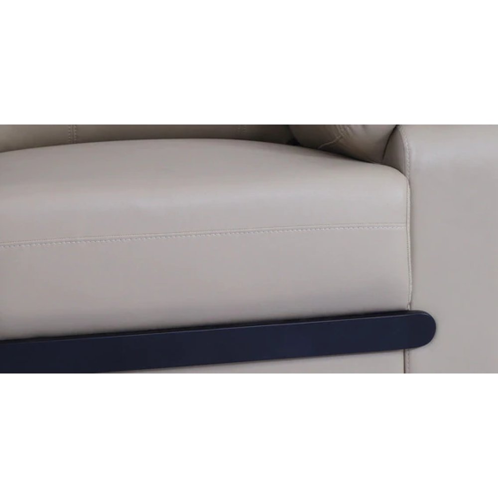 Montario Leatherette 2 Seater Sofa in Beige Colour image