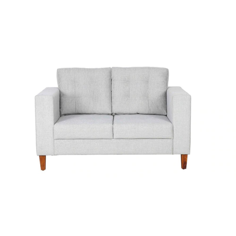 Cindy Fabric 2 Seater Sofa In Ash Grey Colour image