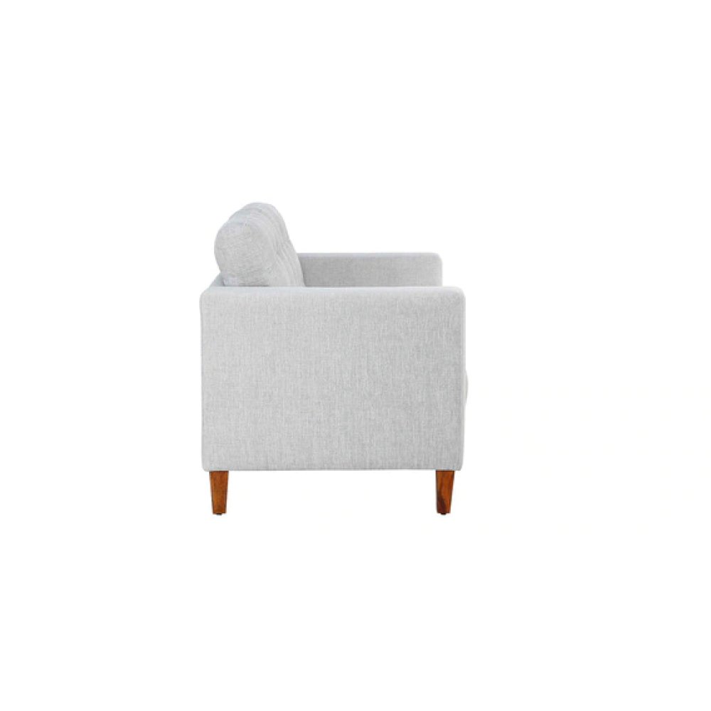 Cindy Fabric 2 Seater Sofa In Ash Grey Colour image