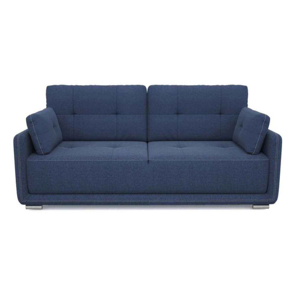 Cedar Fabric 3 Seater Sofa in Blue Color image
