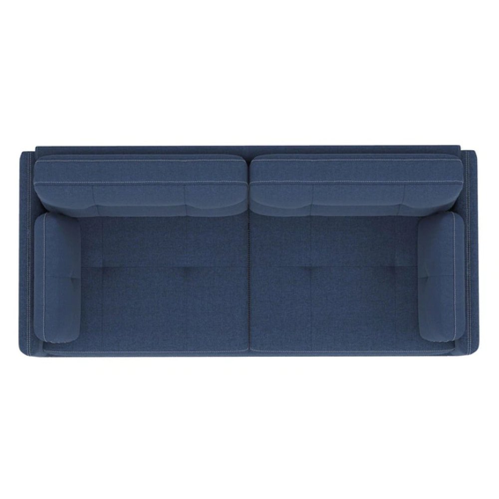 Cedar Fabric 3 Seater Sofa in Blue Color image