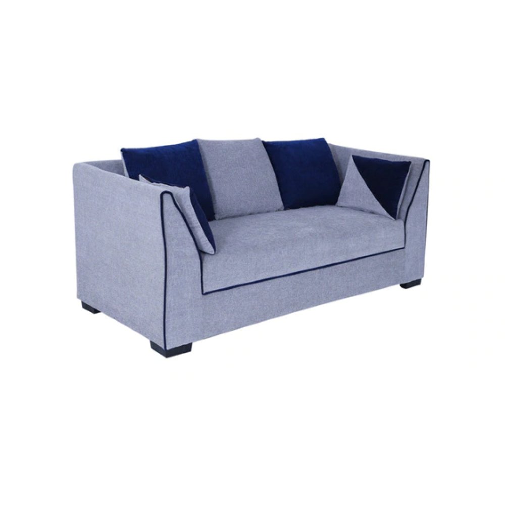 Crown Fabric 3 Seater Sofa in Grey Colour image
