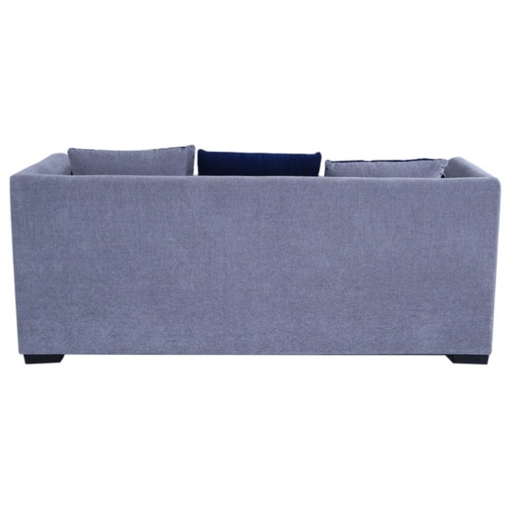Crown Fabric 3 Seater Sofa in Grey Colour image