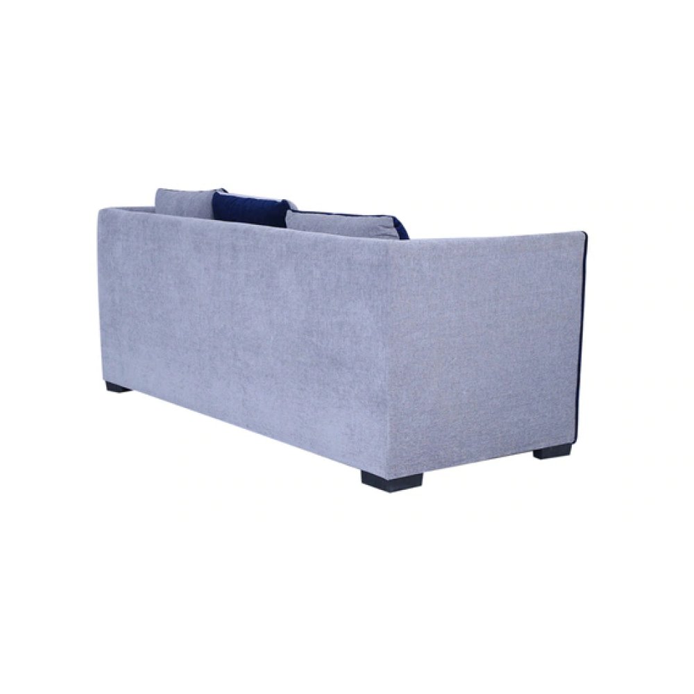 Crown Fabric 3 Seater Sofa in Grey Colour image