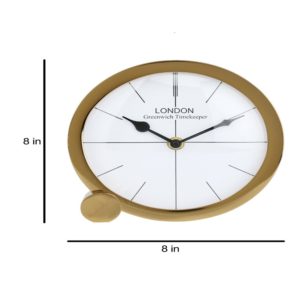 Langston Gold Table Clock image