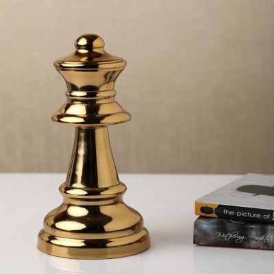 Chess Queen Gold Large