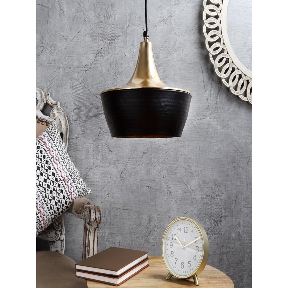 Black Round Hanging Light image