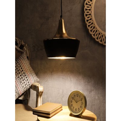 Black Round Hanging Light image