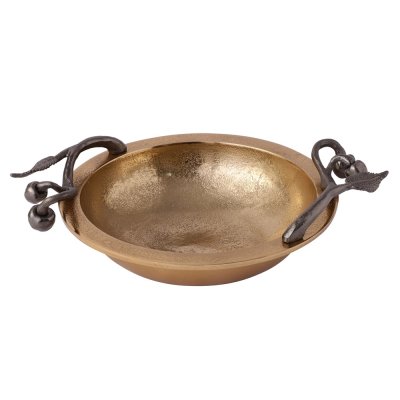 Cherry Vine Black Décorative Bowl Set image