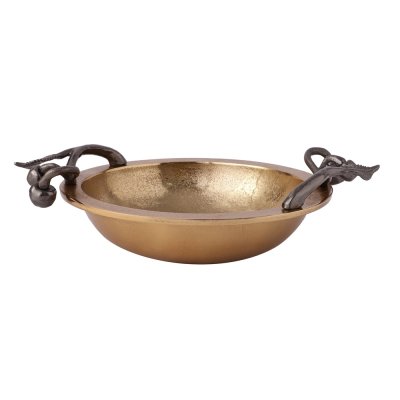 Cherry Vine Black Décorative Bowl Set image