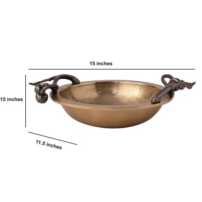 Cherry Vine Black Décorative Bowl Set image