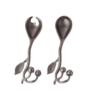 Cherry Vine Black Décorative Bowl Set image