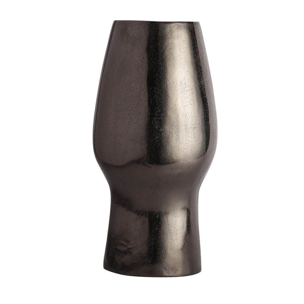 Flat Face Vase Black image