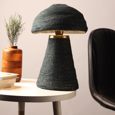 Luna Meadowgrass Lamp Blue