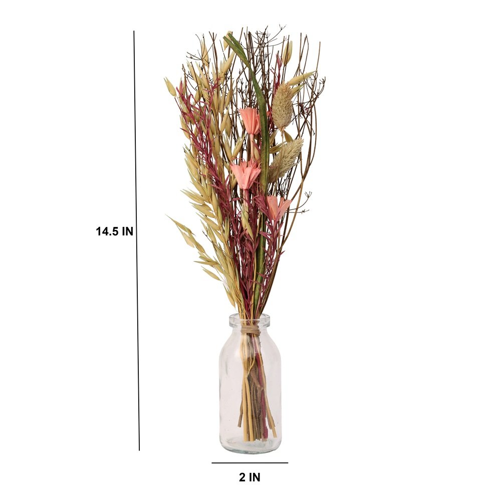 Liliana Dried Floral Pink Delight (small) image
