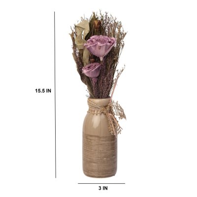 Lea Dried Lavender Big Vase image
