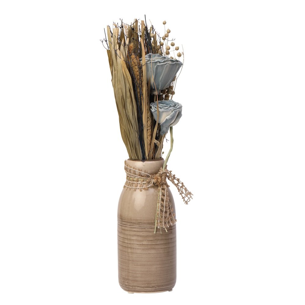 Lea Dried Ocean Blue Big Vase image