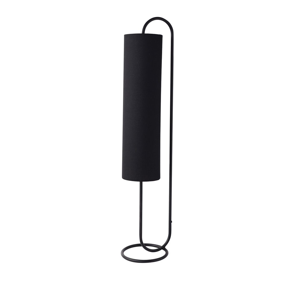 Graceful Full Black Curve Floor Lamp image