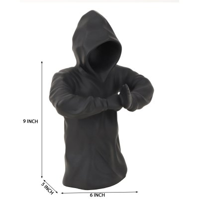Hooded Warrior in Black image