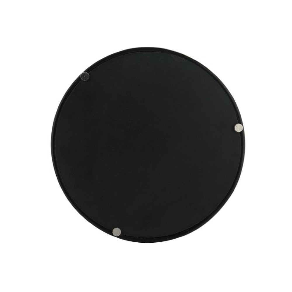 Allie Mirror Tray Black Silver Medium Size image