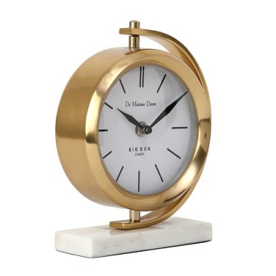 Marbellic Gold clock Table Clock image