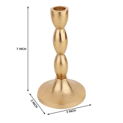  Spiral Candle Holder Gold image
