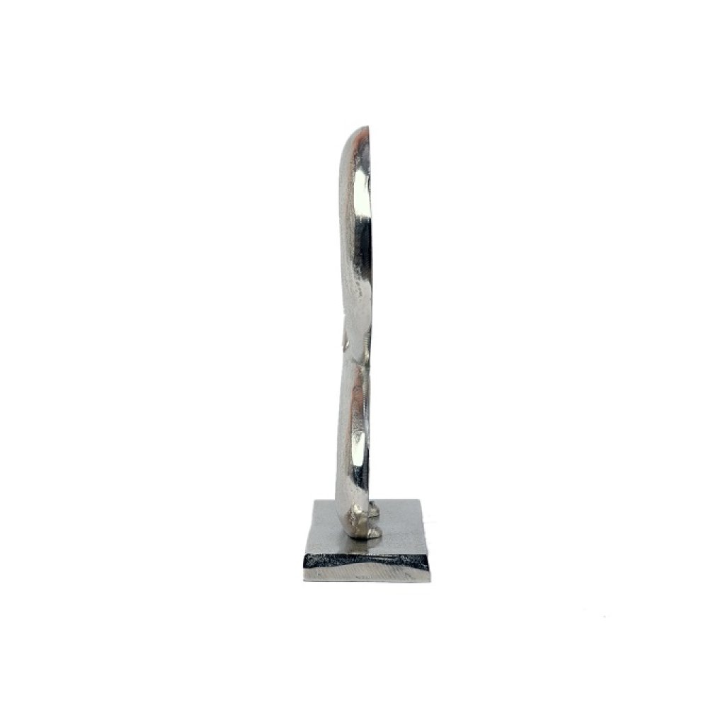  Family Heart Silver Sculpture Large image