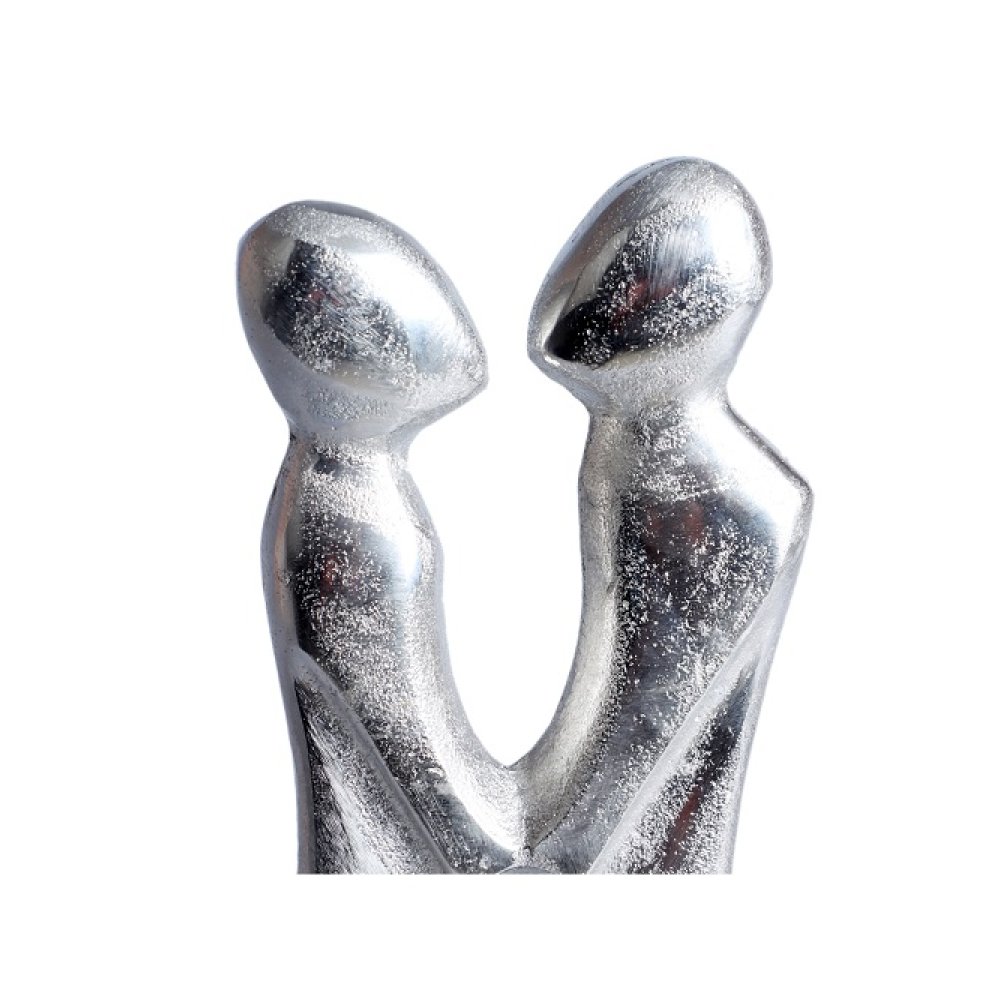  Couple Statue Silver image