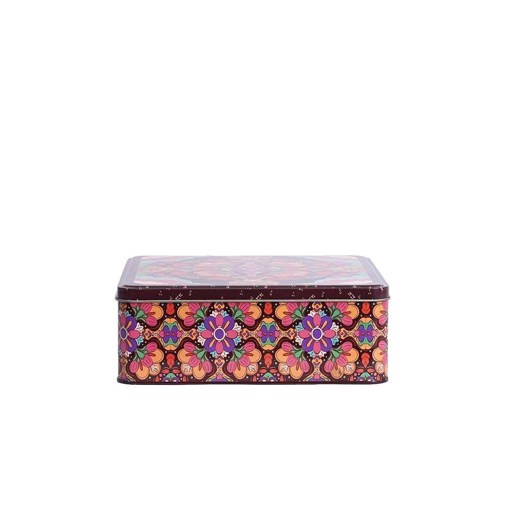 Glistendecor Metal Storage Box: Sturdy Organizer for Small Essentials image