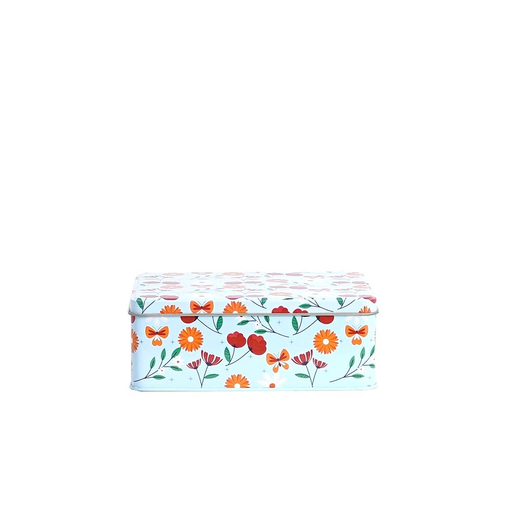 Glistendecor Metal Storage Box: Durable Container for Small Items image