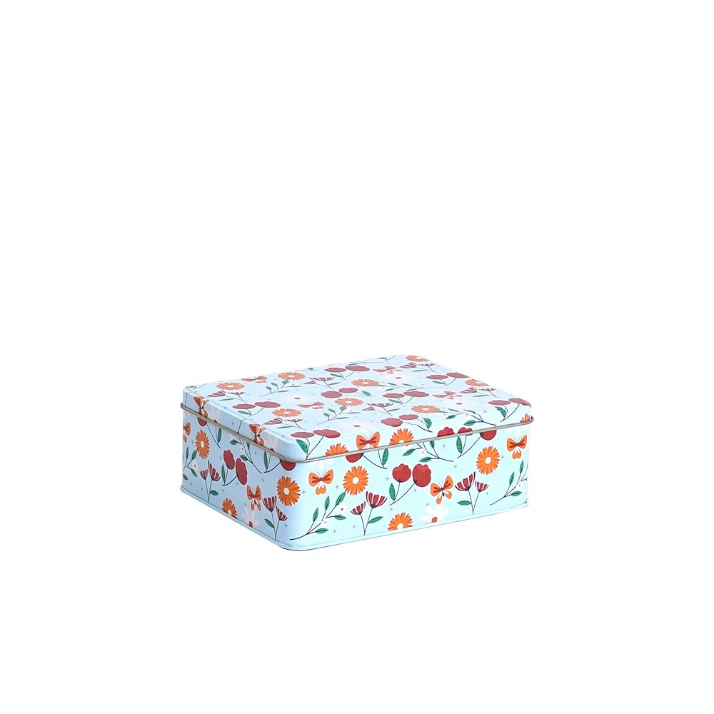 Glistendecor Metal Storage Box: Durable Container for Small Items image