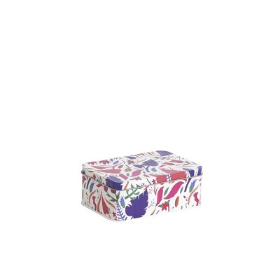 Glistendecor Metal Storage Case: Glistendecor Small Rectangular Box with Secure Lid image